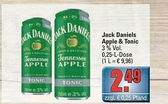 alldrink Jack Daniels Apple & Tonic Angebot