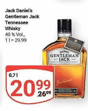 Globus Jack daniel's gentleman jack tennessee whisky Angebot