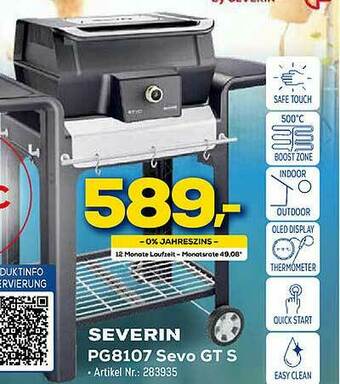 Euronics Berlet Severin Pg8107 Sevo Gt S Angebot