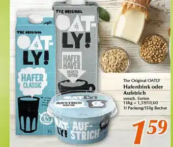 inkoop Oatly haferdrink oder aufstrich Angebot