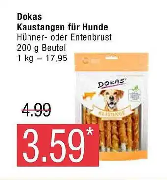 Marktkauf Dokas kaustangen für hunde Angebot