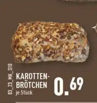 Marktkauf Karotten-brötchen Angebot