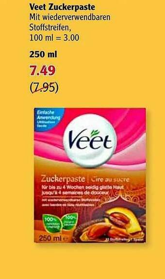 Globus Veet Zuckerpaste Angebot