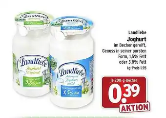 Wasgau Joghurt langliebe Angebot