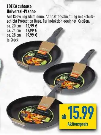 diska Edeka zuhause universal-pfanne Angebot