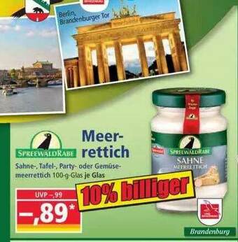 Norma Meerrettich Angebot