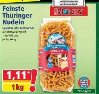 Norma Feinste Thüringer Nudeln Angebot