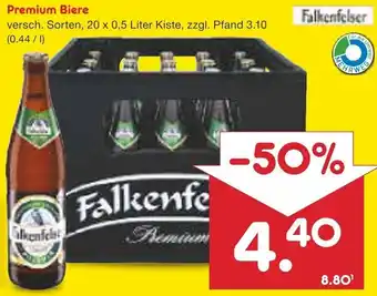 Netto Marken-Discount Premium Biere 20x0,5 Liter Kiste Angebot