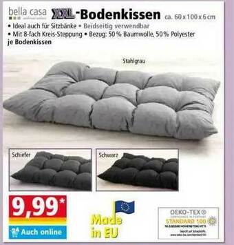 Norma Bella Casa XXL-bodenkissen Angebot