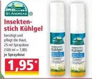 Norma St. Andreas Insekten Stich Kühlgel Angebot