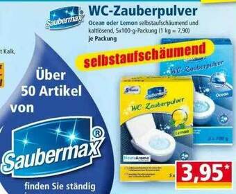 Norma Saubermax Wc-zauberpulver Angebot