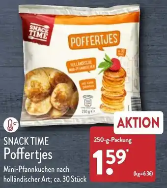 Aldi Nord Snack Time Poffertjes 250 g Packung Angebot