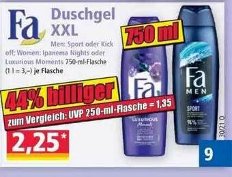 Norma Fa Duschgel Xxl Angebot