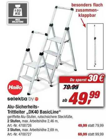 toom Baumarkt Alu Sicherheits Trittleter Angebot