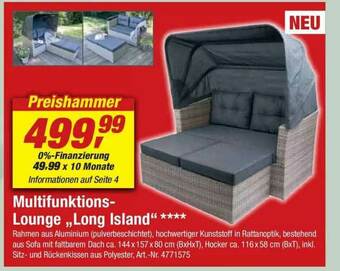 toom Baumarkt Multifunktions Lounge Long Island Angebot