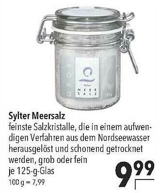 CITTI Markt Sylter Meersalz Angebot