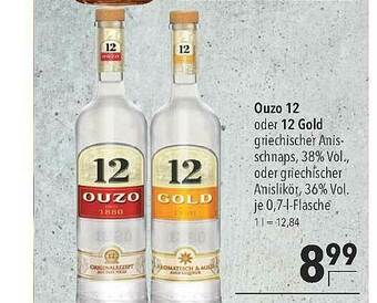 CITTI Markt Ouzo 12 Oder 12 Gold Angebot