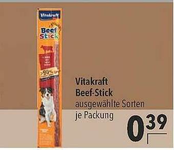 CITTI Markt Vitakraft Beef-stick Angebot