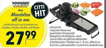 CITTI Markt Weis Mandoline Allin1 Angebot