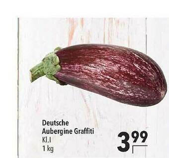 CITTI Markt Deutsche Aubergine Graffiti Angebot