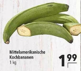 CITTI Markt Mittelamerikanische Kochbananen Angebot