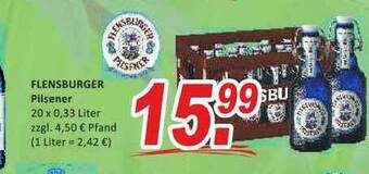 Getränke Fleischmann Flensburger Pilsener Angebot