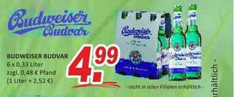 Getränke Fleischmann Budweiser Budvar Angebot