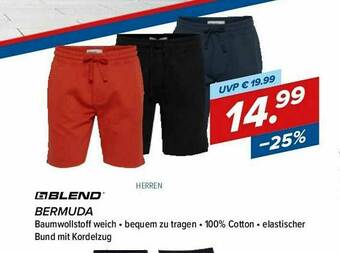 Hervis Blend Bermuda Angebot