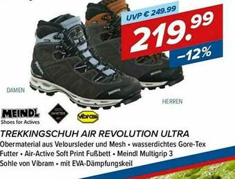 Hervis Trekkingschuh Air Revolution Ultra Meindl Angebot