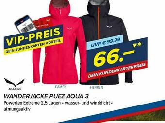 Hervis Wanderjacke Puez Aqua 3 Salewa Angebot