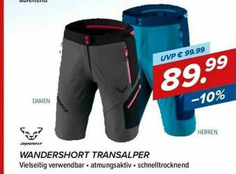 Hervis Wandershort Transalper Dynafit Angebot