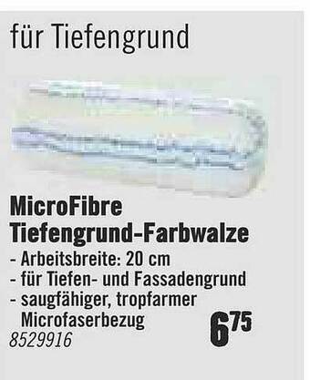 Hornbach Microfibre Tiefengrund-farbwalze Angebot