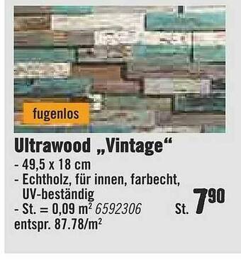 Hornbach Ultrawood „vintage” Angebot