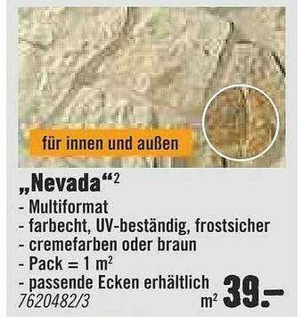 Hornbach „nevada” Angebot