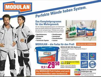 Hornbach Modulan 3001 Din-objektweiß Angebot