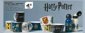 NETTO Harry Potter Porzellan-tasse, -müslischale Oder Alu-trinkflasche Angebot