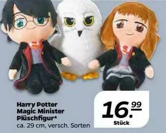 NETTO Harry Potter Magic Minister Plüschfigur Angebot