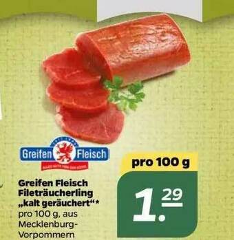 NETTO Greifen Fleisch Fileträucherling „kalt Geräuchert” Angebot