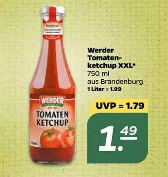 NETTO Werder Tomatenketchup XXL Angebot