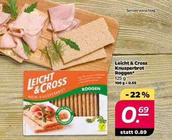 NETTO Leicht & Cross Kusperbrot Roggen Angebot