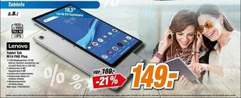 Expert Lenovo Tablet Tab M10 Fhd Plus Angebot