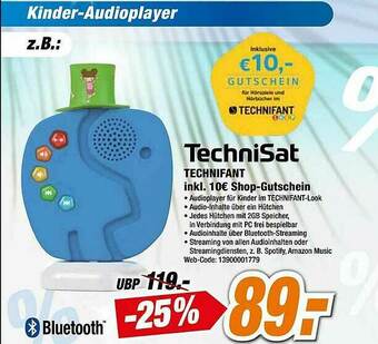 Expert Technisat Technifant Inkl. 10€ Shop-gutschein Angebot