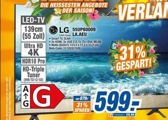 expert Octomedia Lg Led-tv 55up80009 La.aeu Angebot