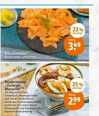 tegut Feinkostsalat „cocktail Marseille” Angebot