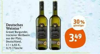 tegut Deutsches Weintor Angebot