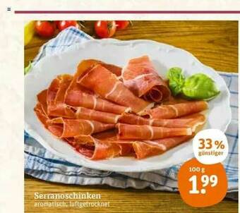 tegut Serranoschinken Angebot