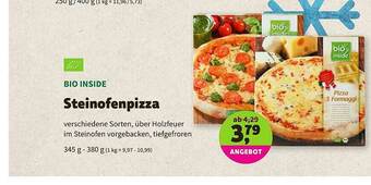 Biomarkt Bio Inside Steinofenpizza Angebot