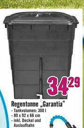 Hornbach Regentonne „garantia” Angebot