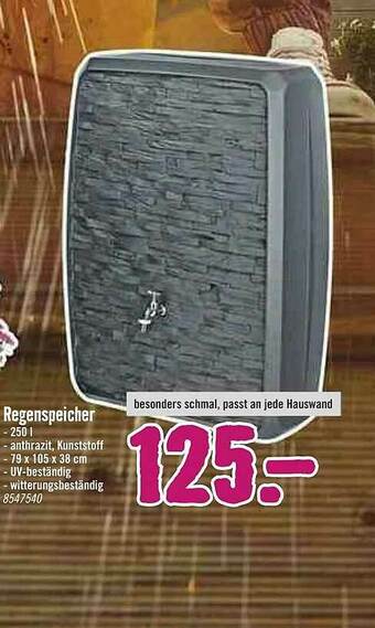 Hornbach Regenspeicher Angebot