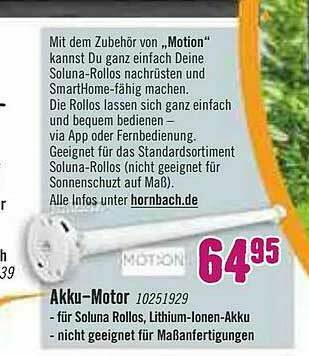 Hornbach Akku-motor Angebot